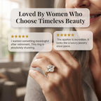 Elegant Oval Cut Diamond Ring | Vintage Details & All-Day Comfort Band--Last Day Sale-90% OFF🔥
