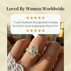 The Vintage Moissanite Ring --Timeless Elegance & Brilliant Sparkle--Last Day Sale-90% OFF🔥