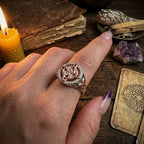 Witch's Knot Protection Ring — Energy Shield & Reflection Amulet--Last Day Sale-90% OFF🔥