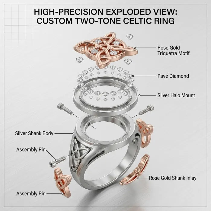 Witch's Knot Protection Ring — Energy Shield & Reflection Amulet--Last Day Sale-90% OFF🔥