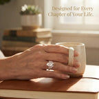 Oval Moissanite Bridal Ring Set | 2-in-1 Stackable Enhancer Band in 14K Gold--Last Day Sale-90% OFF🔥