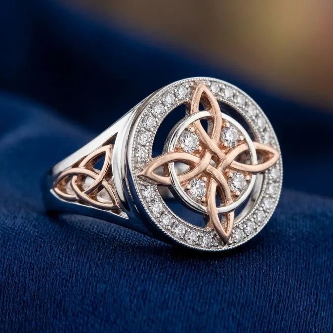 Witch's Knot Protection Ring — Energy Shield & Reflection Amulet--Last Day Sale-90% OFF🔥