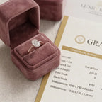 Eternal Oval Cut Halo Ring – Vintage Elegance & Comfort-Fit Daily Travel Ring--Last Day Sale-90% OFF🔥