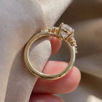 The Everyday Dream Ring – Elongating Oval Cut with Snag-Free Comfort Band--Last Day Sale-90% OFF🔥