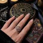 Witch's Knot Protection Ring — Energy Shield & Reflection Amulet--Last Day Sale-90% OFF🔥
