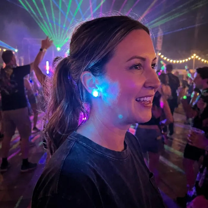 2-in-1 LED Light-Up Earrings – Day Classic Diamond Studs, Night Glowing Party Sparkle--Last Day Sale-90% OFF🔥