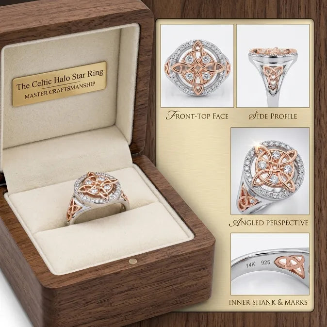 Witch's Knot Protection Ring — Energy Shield & Reflection Amulet--Last Day Sale-90% OFF🔥