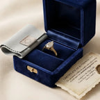 Luxurious Pear-Cut Moissanite Ring | 18K Two-Tone Gold Band with Snag-Free V-Prong | Passes Diamond Tester--Last Day Sale-90% OFF🔥