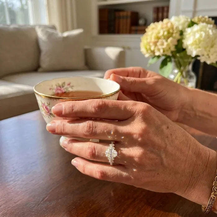 The Everyday Dream Ring – Elongating Oval Cut with Snag-Free Comfort Band--Last Day Sale-90% OFF🔥