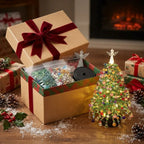 DIY Beaded Crystal Christmas Tree Kit | Sparkling Tabletop Holiday Decor & Stress-Relief Crafting Gift for Women & Home
