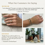Luxurious Pear-Cut Moissanite Ring | 18K Two-Tone Gold Band with Snag-Free V-Prong | Passes Diamond Tester--Last Day Sale-90% OFF🔥