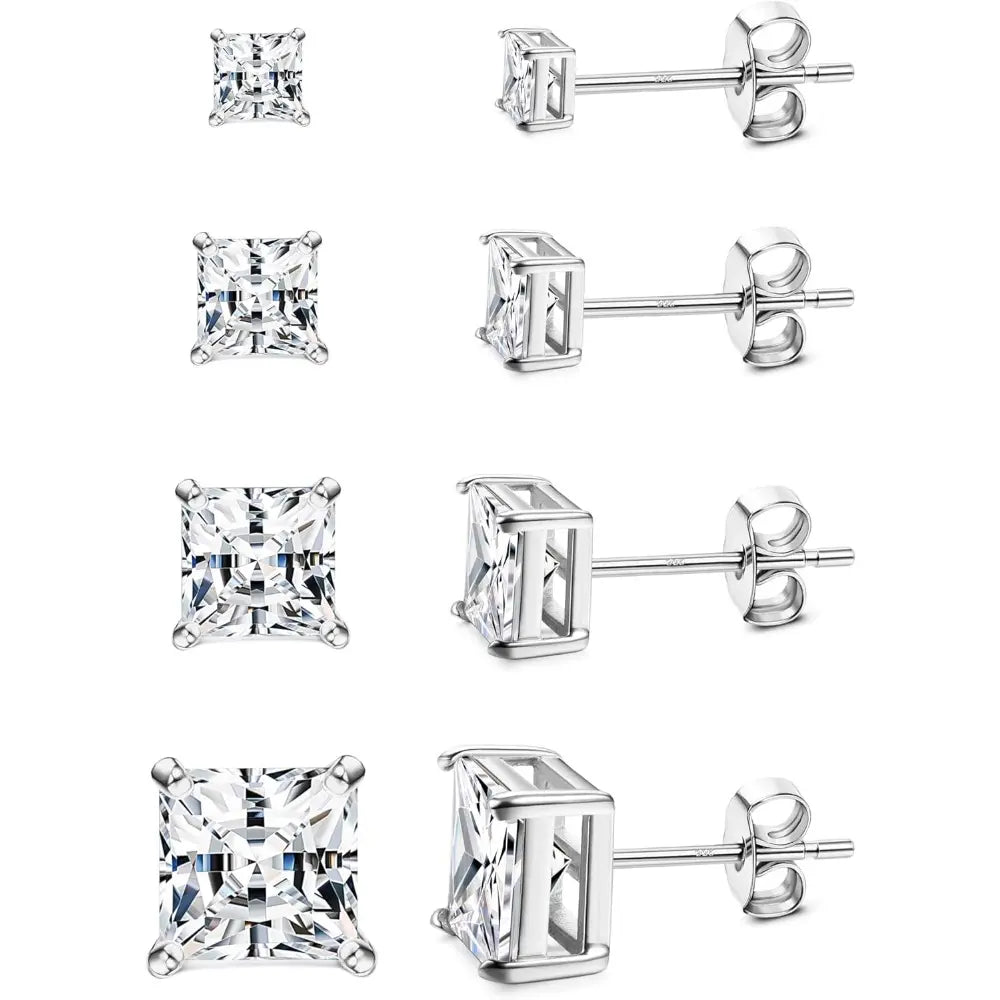 csandiva™ VVS1 Moissanite Solitaire Studs - Sag-Free Comfort & 100% Waterproof Everyday Brilliance | Claim 90% OFF Today🔥